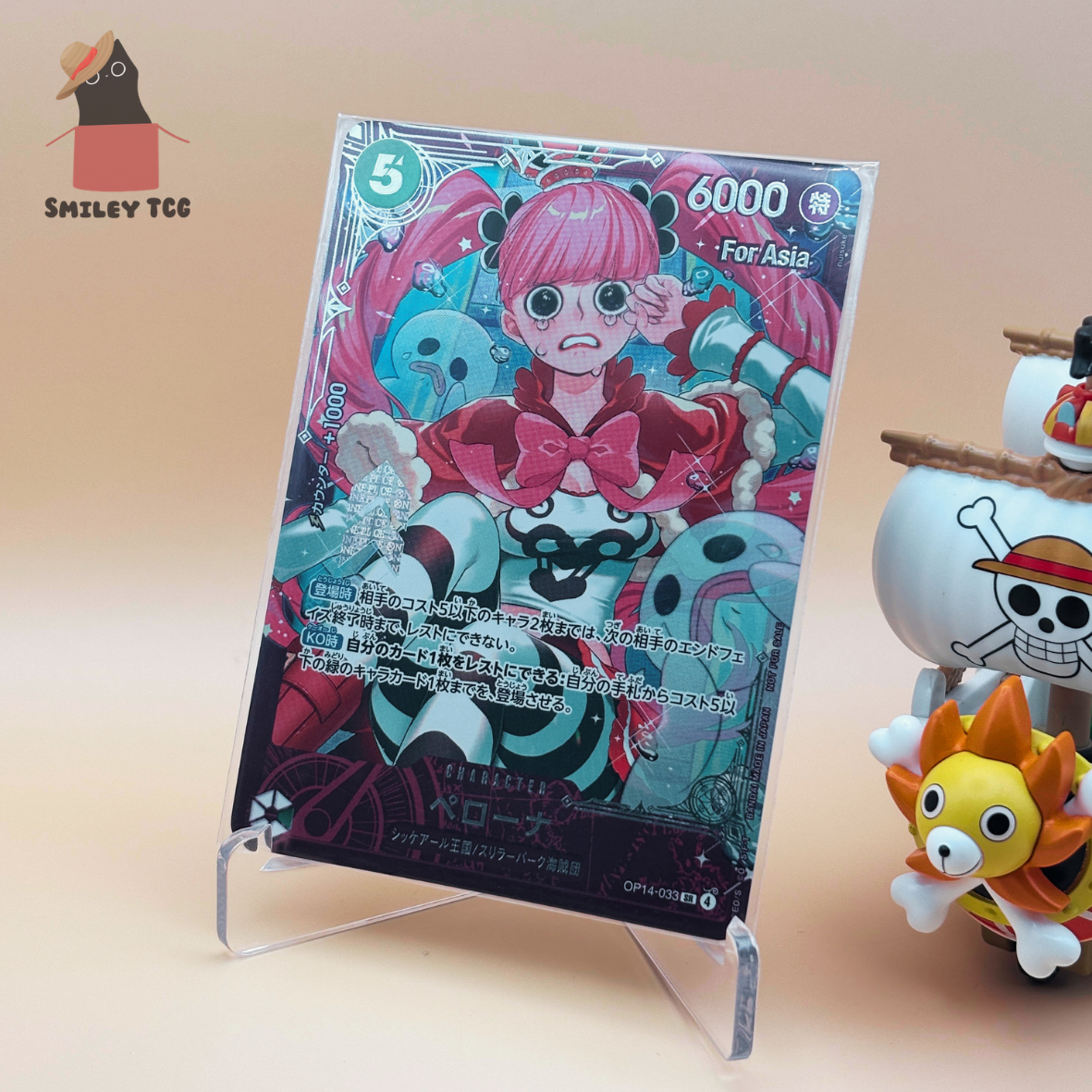 [Sealed] Perona SR  Flagship :Top Ranking Prize [OP14-033][Aisa ver.](Promotional Card "Extra Grand Battle 2026 April May")