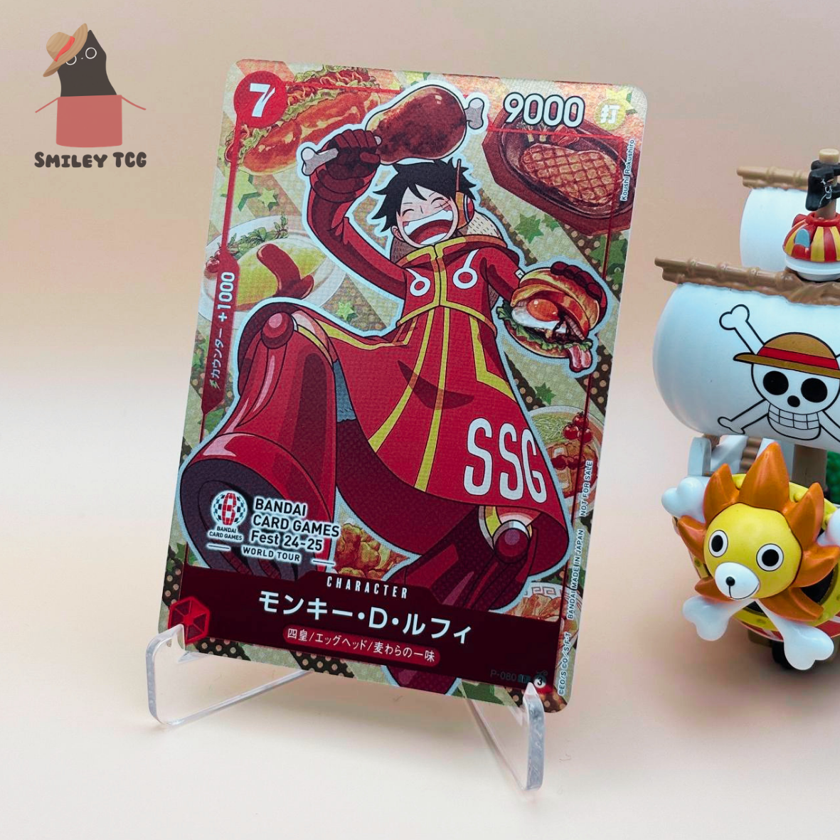 Monkey.D.Luffy P [P-080](Promotional Card "BANDAI CARD GAMES Fest24-25 World Tour")