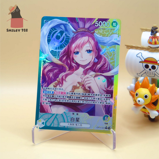 [CN] Chinese Shirahoshi OP11-022 L Parallel A Fist of Divine Speed One Piece Card Game Chinese