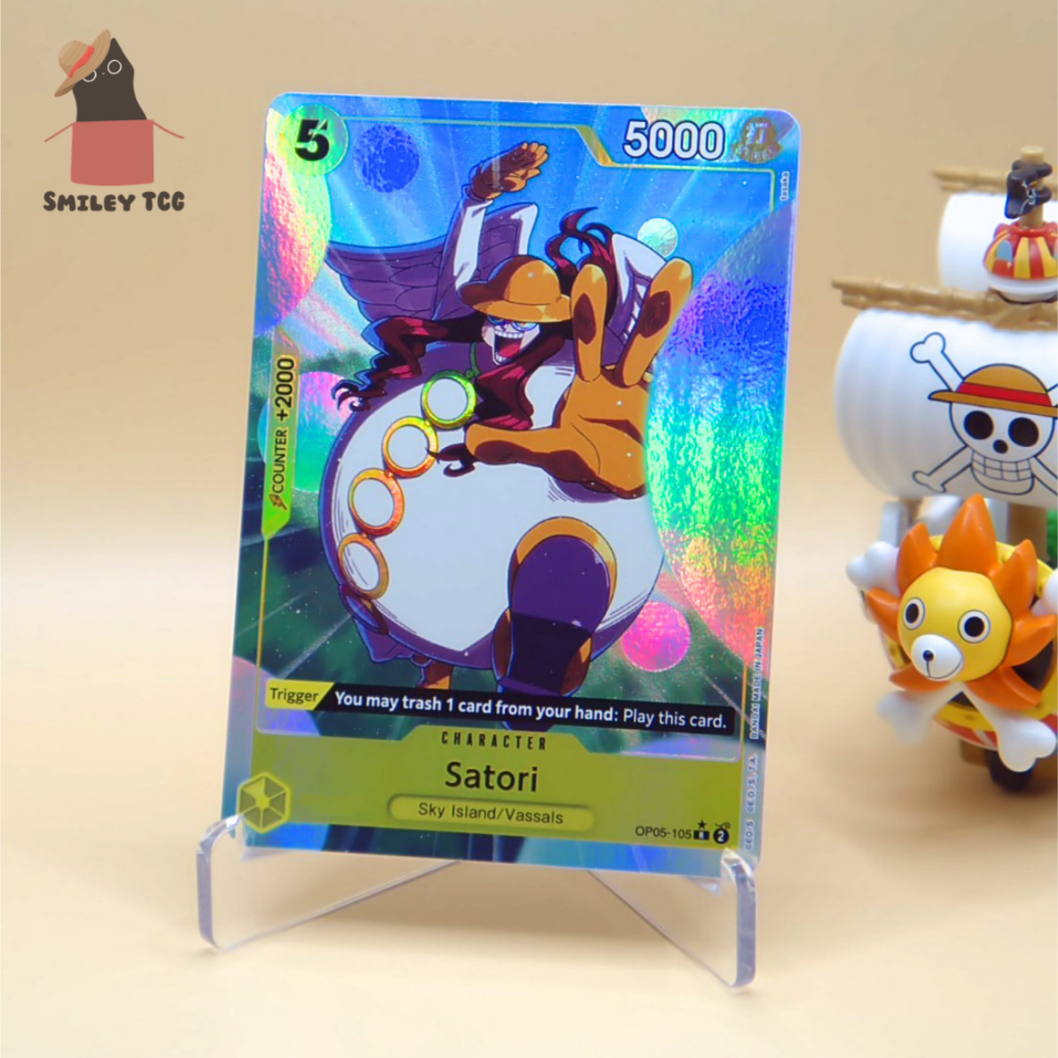 [ENG] OP05-105 Satori Alt Art AA One Piece Card Game