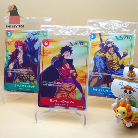 2023 7-Eleven Promo Luffy / Law / Kid Set One Piece Card Game (Copy)