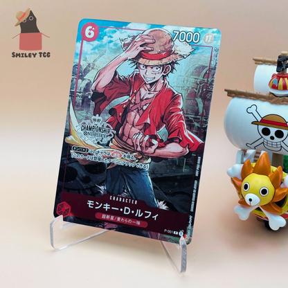 Monkey D. Luffy Championship Set P-001 (Promo) 2022 ONE PIECE Card Japanese