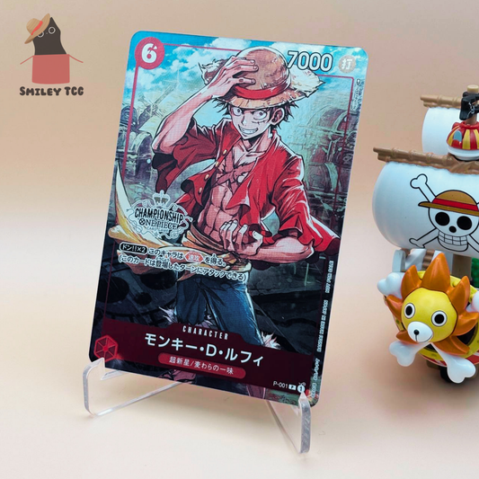 Monkey D. Luffy Championship Set P-001 (Promo) 2022 ONE PIECE Card Japanese