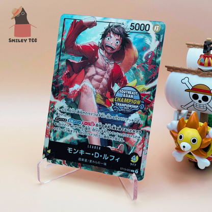 Monkey D. Luffy Leader Southeast Asian Champion 2023 PROMO ST13-00