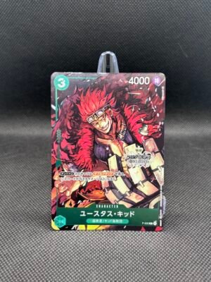 [P-003] Eustass Captain Kid Championship 2022 Promo Parallel Alt Art