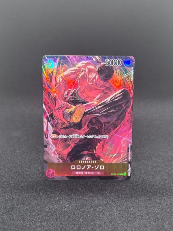 [OP01-025] Roronoa Zoro SR AA Alr Art “Romance Dawn” Set