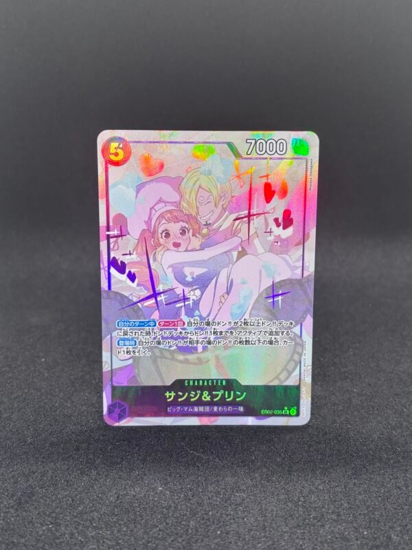 [EB02-035] Sanji & Pudding SR Alt Art Anime 25th Collection